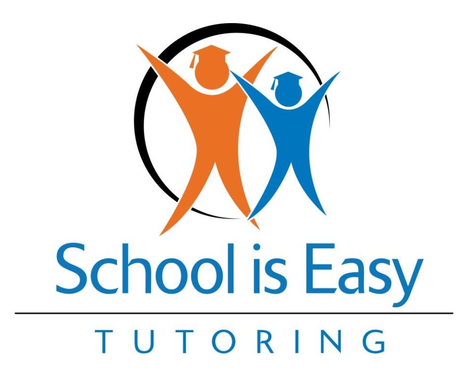 The logo for School is Easy, a tutoring service partnering with AutismBC for an upcoming Community Event, LEGO® Day.