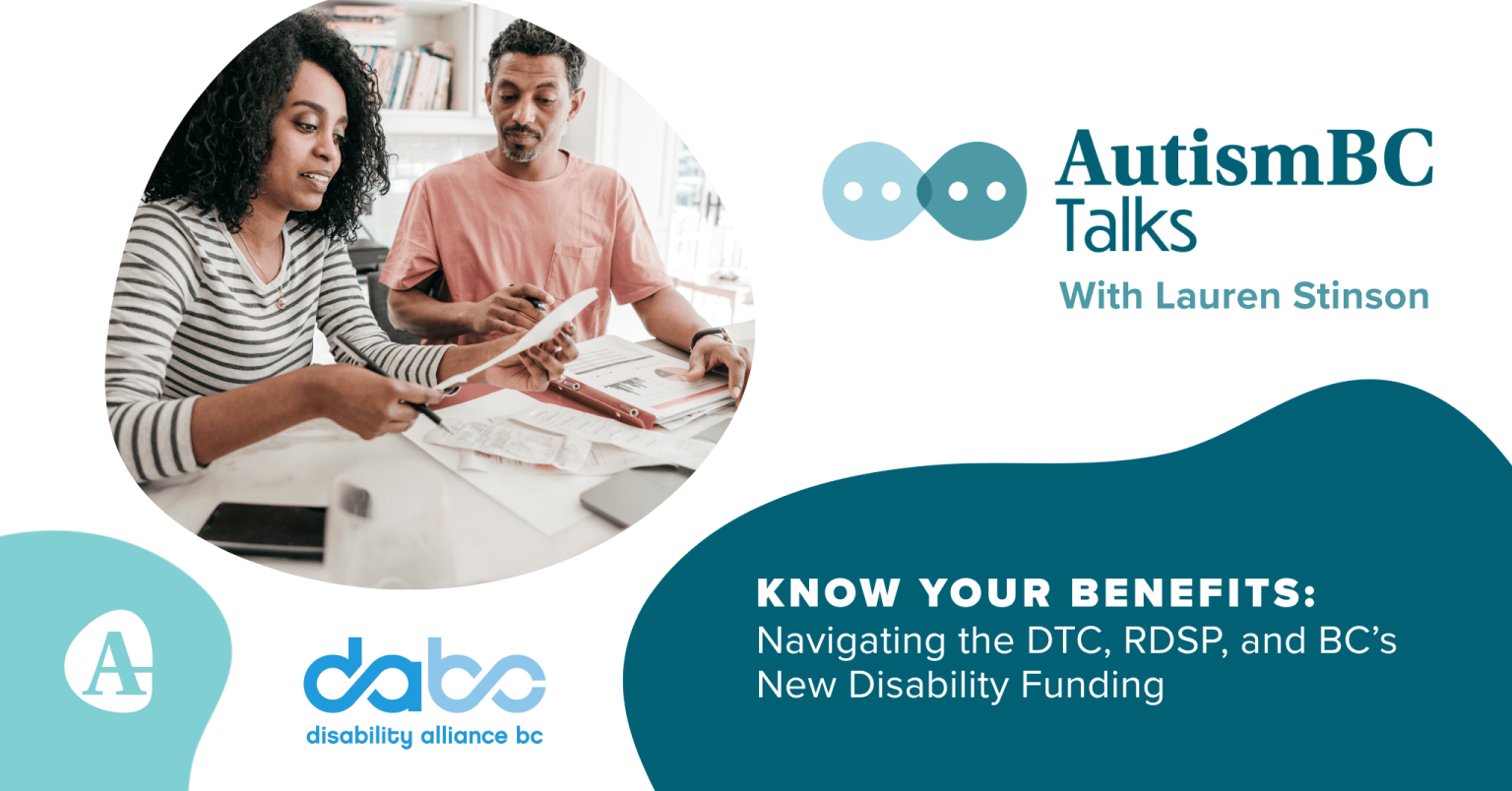 AutismBC Talks: Know Your Benefits with Lauren Stinson — Events — AutismBC